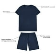 thumbnail image 9 of Member's Mark Men's 2-Piece Short Sleeve Pajama Set, 9 of 10