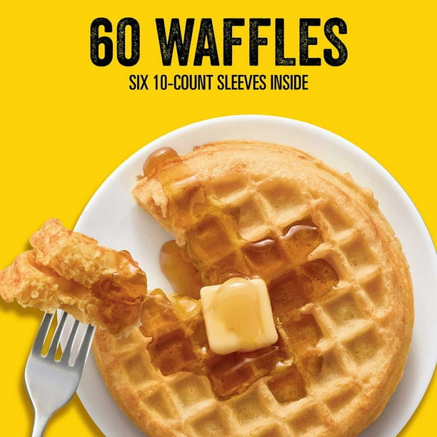 Eggo Homestyle Waffles, Frozen 60