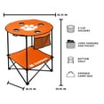 thumbnail image 3 of Logo Brands Clemson Tigers 27.6in Round Tailgate Table, 3 of 5