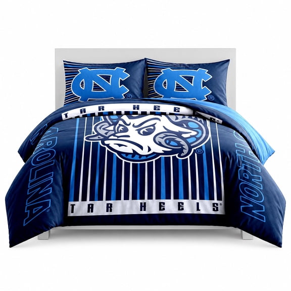 Logo Brands North Carolina Tar Heels Comforter Set