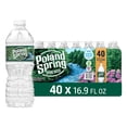 thumbnail image 1 of Poland Spring 100% Natural Spring Water, 16.9 fl. oz., 40 pk., 1 of 9