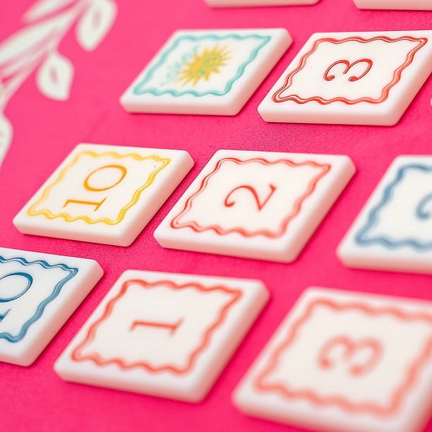 3-in-1 Floating Game Mat: Mahjong, Rummi Cube, and Waterproof Cards