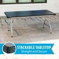 thumbnail image 3 of Lifetime 6' Commercial Grade Stacking Folding Table, Assorted Colors, 3 of 12