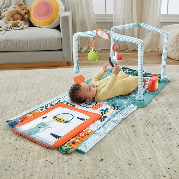 Fisher-Price 3-in-1 Crawl Play Activity Gym Transforming Play