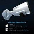 thumbnail image 7 of Night Owl Wi-Fi Plug In 4K HD Deterrence Cameras with 2-Way Audio and Audio Alerts and Sirens, 2 pk., 7 of 11