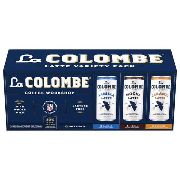 La Colombe Coffee Draft Latte Variety Pack, 9 fl. oz., 12 pk.