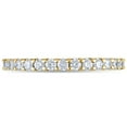 thumbnail image 2 of Round Cut Semi Eternity Diamond Band in 14K Gold, 2 of 6