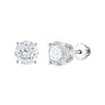 thumbnail image 1 of 1.45 CT. T.W. Round Diamond Stud Earrings in 14K Gold, 1 of 8