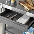 thumbnail image 2 of Member's Mark Simple Prep Cart with Stainless Steel Top, 2 of 6