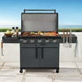 thumbnail image 2 of Member's Mark Pro Series 5-Burner Black Gas Griddle, 2 of 11