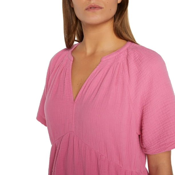 sam's club gap gauze dress GAP GAUZE POPOVER DRESS