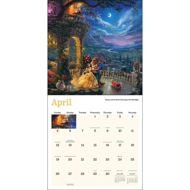 Disney Dreams Collection by Thomas Kinkade Studios 2026 Wall