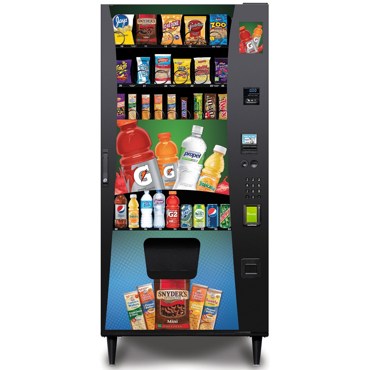 aisleページ Selectivend Advantage Plus ADA Compliant Combo Vending Machine