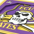 thumbnail image 4 of YouTheFan NCAA 3D Logo Series Wall Art - 12x12, 4 of 5