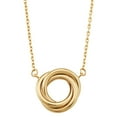 thumbnail image 1 of Love Knot Pendant Necklace in 14K Gold, 1 of 5