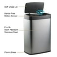 thumbnail image 6 of Tramontina Large Stainless Steel Sensor Trash Bin, 13.2 Gal, 6 of 12