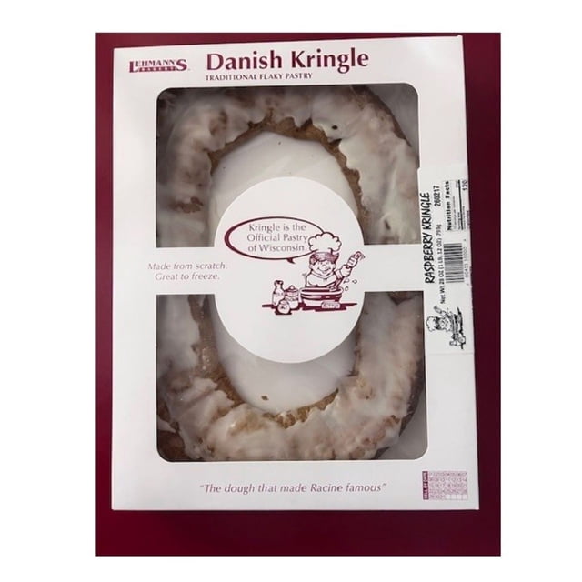 Lehmann's Bakery Raspberry Danish Kringle, 28 oz.
