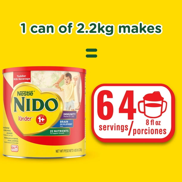 Nido 1+ Toddler Milk Beverage 4.85 lb.