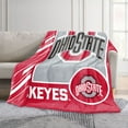 thumbnail image 2 of Logo Brands Ohio State Buckeyes 60"x70" Super Plush Blanket, 2 of 6
