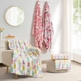 thumbnail image 5 of Hallmark Spring Plush Throw Blankets, 50" x 70", 5 of 5