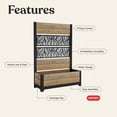 thumbnail image 4 of Keter Signature Collection 43" x 61" Resin Tulip Privacy Screen Planter, 4 of 12