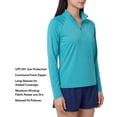 thumbnail image 4 of Lands' End Women's Quarter Zip Rashguard, 4 of 6