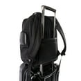 thumbnail image 3 of Brookstone Ezra 18" Business Laptop Backpack - Black, 3 of 9