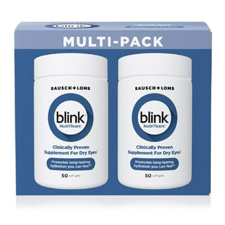 Blink NutriTears Supplement for Dry Eyes Softgels, 50ct., 2pk.