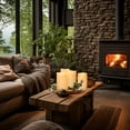thumbnail image 2 of Deck Impressions Rechargeable Indoor/Outdoor Candles, 4-Pack, 2 of 8