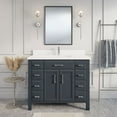thumbnail image 3 of Studio Bathe Calais 42-inch Bathroom Vanity with Engineered Stone Countertop, 3 of 9