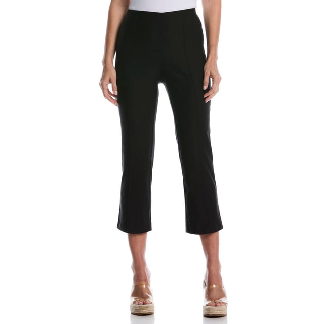 Rafaella Women's Crop Pintuck Pant