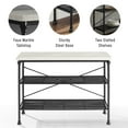 thumbnail image 5 of Crosley Furniture Madeleine Console Sofa Table, Black/White, 5 of 12