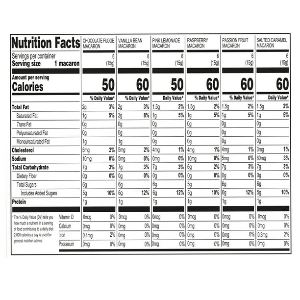 Sublime Desserts Macarons Assorted Flavors, Frozen, 36 ct.