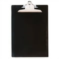 thumbnail image 2 of Saunders - Plastic Antimicrobial Clipboard, 1" Capacity, Holds 8 1/2"W x 12"H - Black, 2 of 4