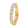 thumbnail image 4 of Lab Created Round Cut Diamond Eternity Band, 4 of 4