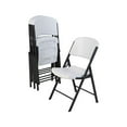 thumbnail image 1 of Lifetime Commercial Grade Contoured Folding Chair, Assorted Colors 4 Pack, 1 of 12