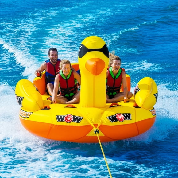 WOW Sports 9.5' Mega Ducky 5 Person Towable
