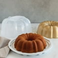 thumbnail image 1 of Nordic Ware 2-Piece Formed  Bundt Pan And Bundt Keeper, Assorted Shapes And Colors, 1 of 8