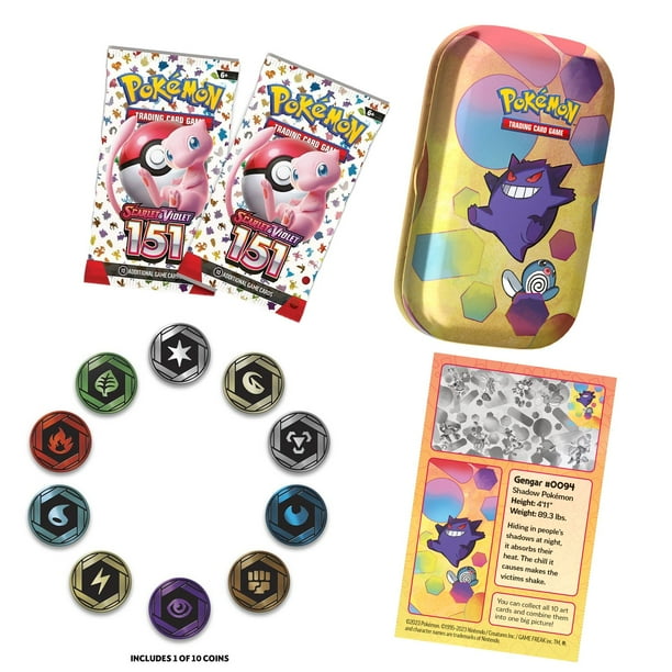 Pokemon TCG 151 Mini Tin Collection 10 Pack - Samsclub.com
