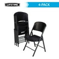 thumbnail image 2 of Lifetime Commercial Grade Contoured Folding Chair, Assorted Colors 4 Pack, 2 of 12