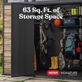 thumbnail image 19 of Keter 9' x 7' Signature Collection Resin Outdoor Shed, 19 of 22