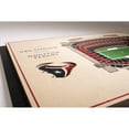 thumbnail image 4 of YouTheFan NFL 17" x 13" 5-Layer Stadium View 3D Wall Art, 4 of 5