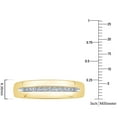 thumbnail image 2 of Round Cut Diamond Mens Band in 14K Gold, 2 of 4