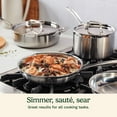 thumbnail image 3 of Cuisinart MultiClad Pro Triple Ply Stainless Cookware 12-Piece Set, 3 of 7