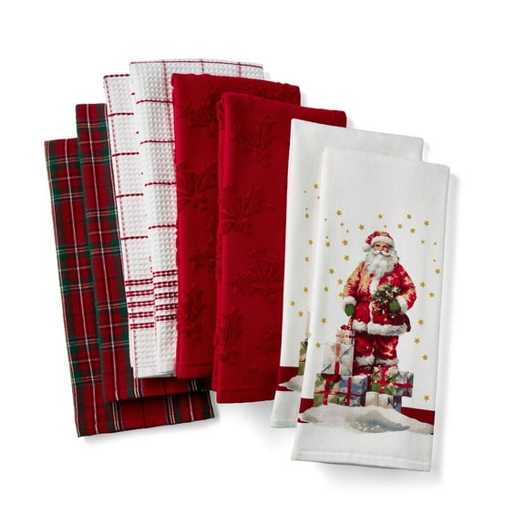 Member's Mark 8-Piece Holiday Kitchen Towel Set