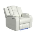 thumbnail image 1 of Society Den Amias Power Motion Recliner with Power Headrest, LED, 1 of 5