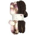 thumbnail image 8 of Brookstone Women's 2-Pack Cozy Mary Jane Slipper Sock, 8 of 10