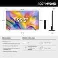 thumbnail image 3 of SAMSUNG 100” Class M90H Series Mini LED 4K UHD Vision AI Smart Tizen TV, 3 of 15