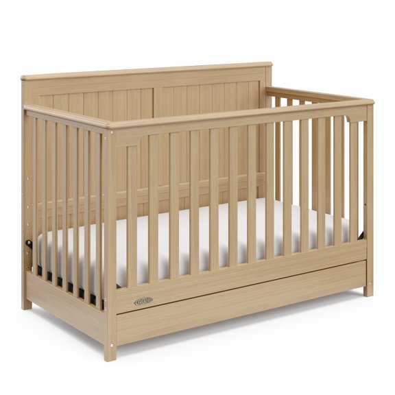 Graco Hadley 5-in-1 Convertible Crib with Drawer, Choose Color