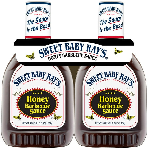 Sweet Baby Ray's Honey Barbecue Sauce, 40 oz., 2 pk.